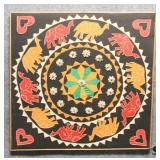 Handmade Indian "Chandua" Textile Wall Hanging
