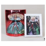 Barbie - Happy Holidays  Barbie 1995 W/Certificate