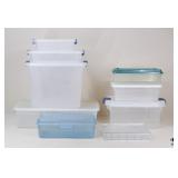 The Container Store/Sterlite+ Storage / 9 Pc