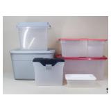 Storage Containers / 6 pc