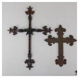 Cast Iron Crosses / 2 pc