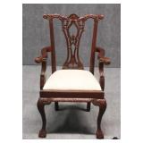 Chippendale Style Arm Chair