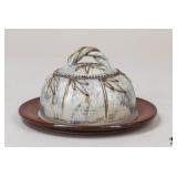 Pottery Butter Dish