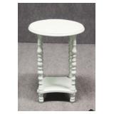 Painted Wood Side Table