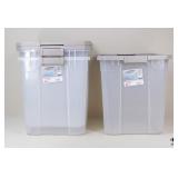 Sterlite Storage 108 Qt Modular Stackers / 3 Pc