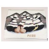 Peruvian Folk Art Tapestry / Wall Hanging