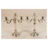 Weighted Candelabras / 2 Pc