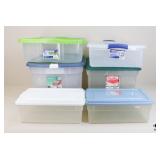 Sterlite+ Storage Totes / 6 Pc