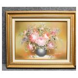 Original Painting on Canvas Signed Schmitt