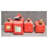 Gas Cans / 4 pc
