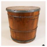 Antique Wooden Butter Tub