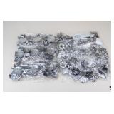 Metal Floral Candleholders/Wall Decor / 7 Pc