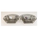 Chicken Wire Baskets / 6 pc