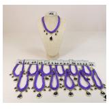 Costume Necklace & Earring Sets / 13 pc