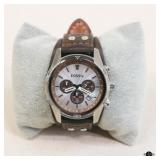 Fossil Watch w/ Leather Band