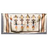 Vintage Navajo Yei Pictorial Woven Rug/Tapestry
