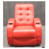 Manual Recliner w/Cup Holders
