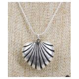 Sterling Silver Necklace w/ Heart Pendant