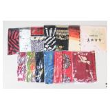 14 NEW Silk Scarves