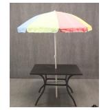 Patio Table w/Umbrella