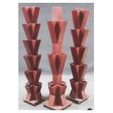 3 Tall Retail Floral Display Towers