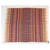 Vintage Hand-Loomed Textured  Tablecloth