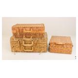 Hinged Baskets / 3 pc