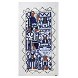 Woven Peruvian Folk Art Tapestry