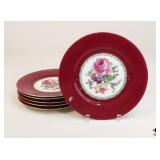 Czech Victoria Plates / 6 Pc