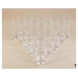 16 Glass Nambe Tumblers