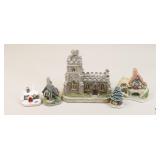David Winter Cottage Figurines / 6 pc