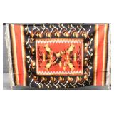 Hand Woven Mayan Wool Blanket