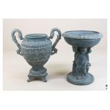2 Outdoor Resin Urns