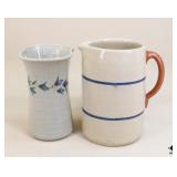 Great Day Pottery + Vase & Pitcher