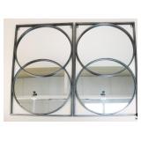 Cheyenne Products Metal Framed Wall Mirrors/2Pc