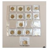 Presidential & State Quarters / 15 pc