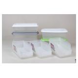 Sterlite/Essentials Storage Bins / 15 Pc