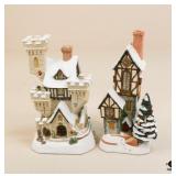 David Winter Cottage Figurines / 2 Pc