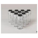 Glass Spice Jars / 10 Pc