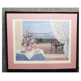 "River Terrace" S/N Print by Louise Dunavant