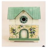 Wood & Metal Mosaic Bird House