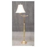 Swing Arm Brass Floor Lamp
