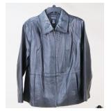 SZ 16W Maggie Barns Leather Jacket