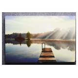 "On the Juniper Lake" Print on Canvas