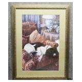 "Hazel" Dog Print by Diana Calvert