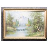 Original Painting on Canvas Signed