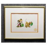 Disney "Mr Mouse takes a trip" Serigraph 1940