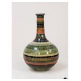 Mosaic Glass Bottle/Vase