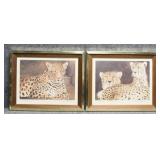 "Leopard & Cheetahs" S/N Prints by C.Beckendorf