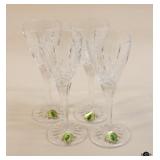 Waterford "Lismore"  Cordials / 4 Pc